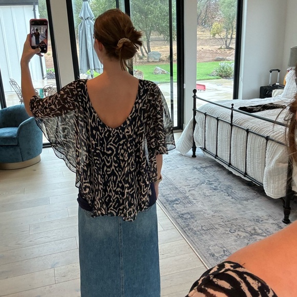 Pattern tunic top - Picture 3 of 11